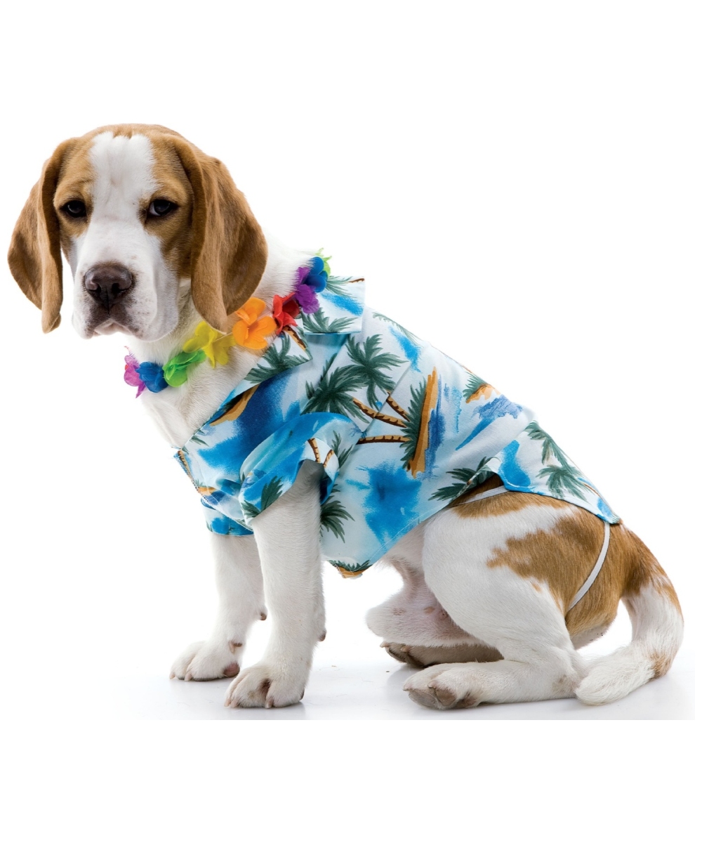  Hawaiian Dog Pet Costume
