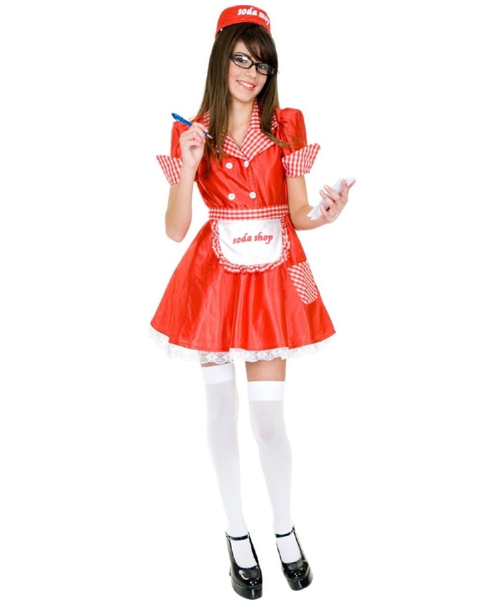  Soda Shop Waitress Costume