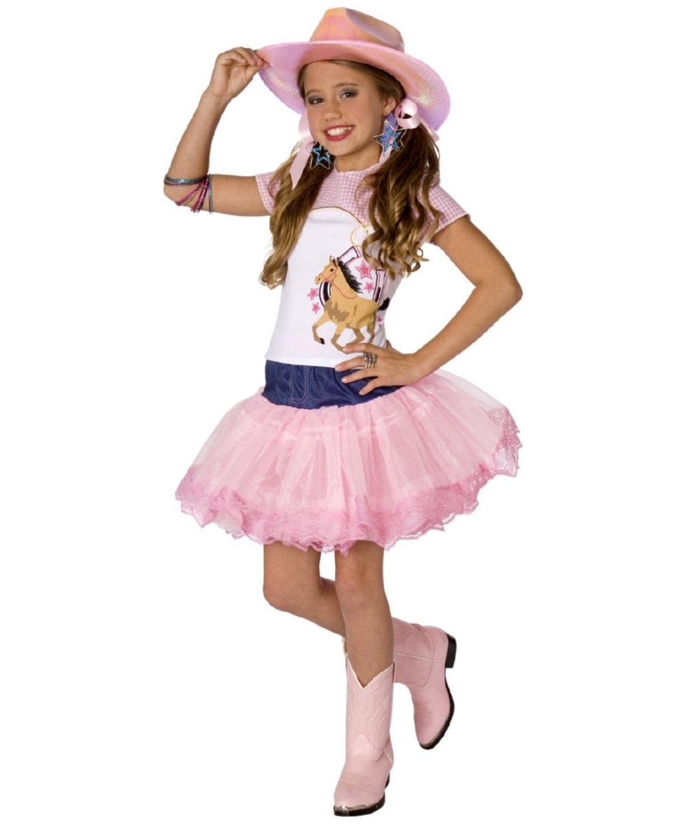  Star Cowgirl Kids Costume