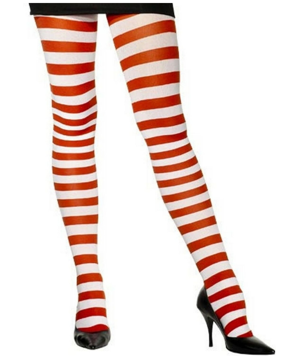 Womens Candy Cane Tights
