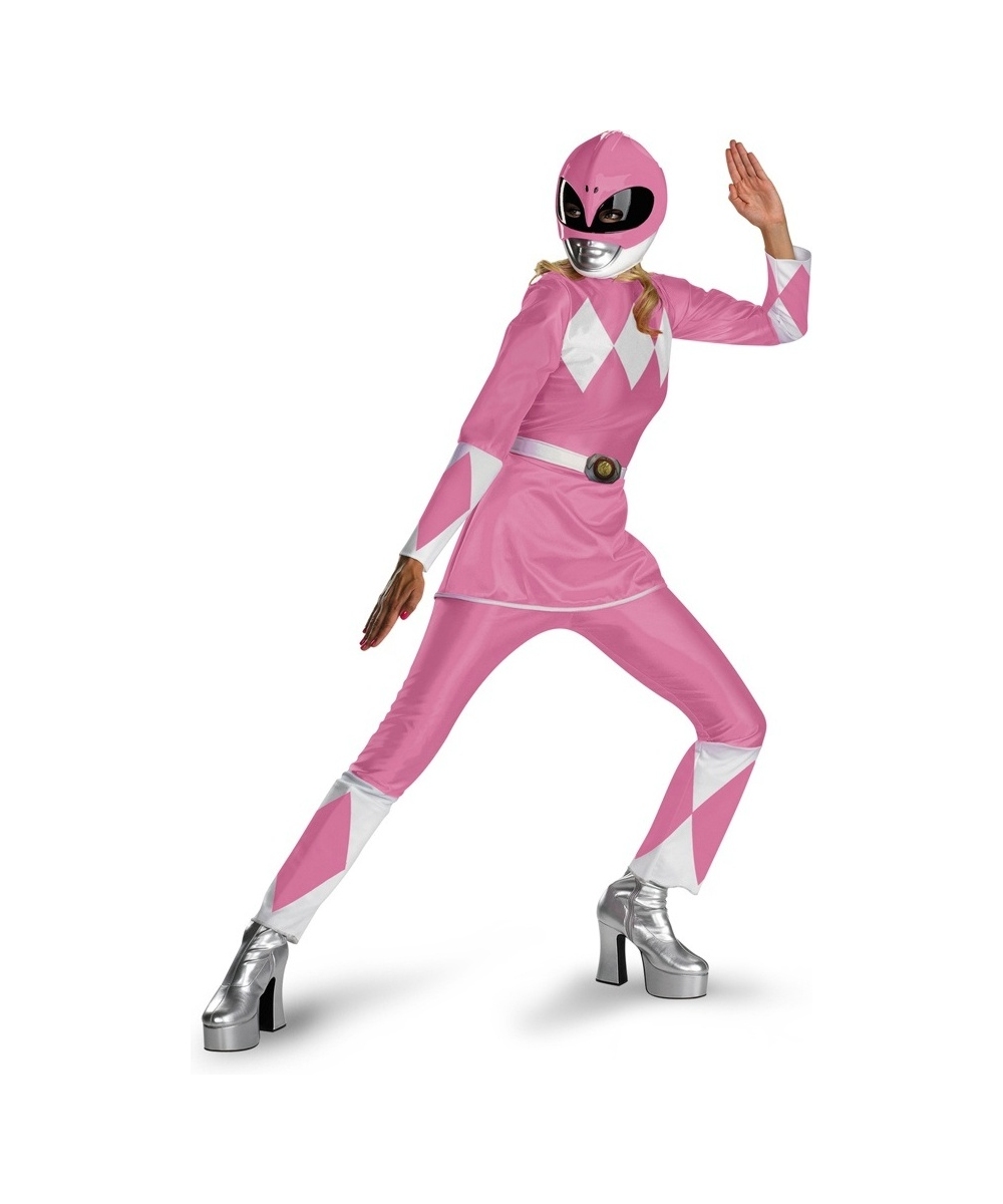  Womens Pink Power Ranger Costume