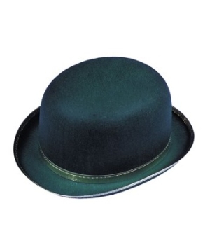 Derby Felt Green Adult Hat