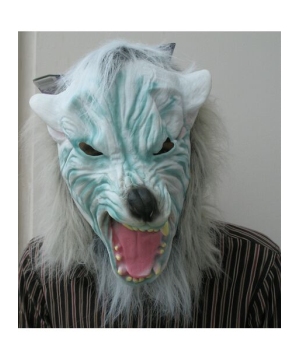  Silver Wolf Hair Mask