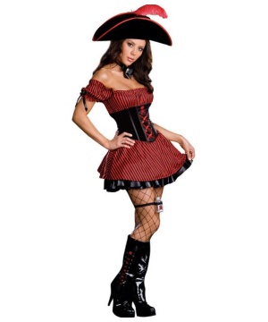 Poison Pirate Women Costume