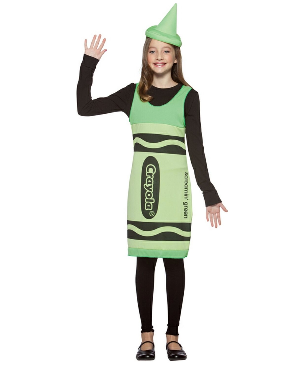  Crayola Green Crayon Costume