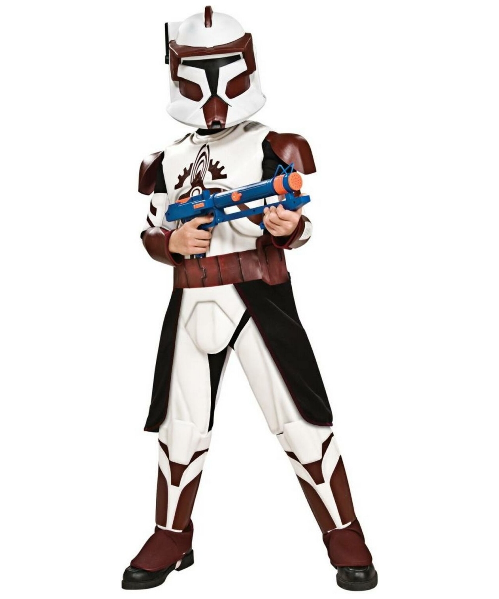  Boys Clone Wars Commander Fox Costume