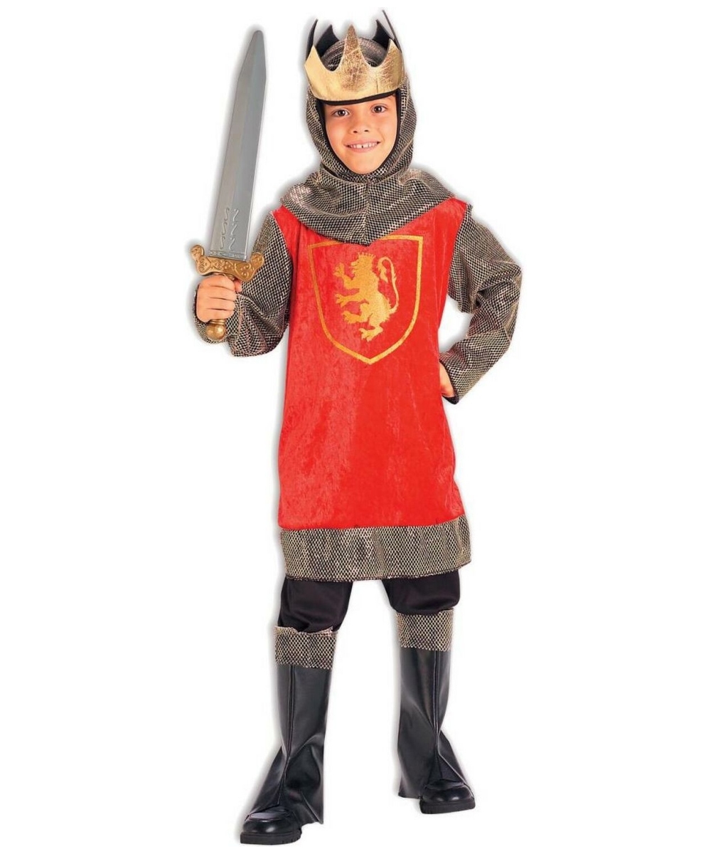  Boys King Crusader Costume