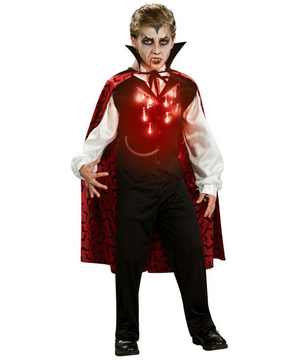  Boys Lite up Vampire Costume