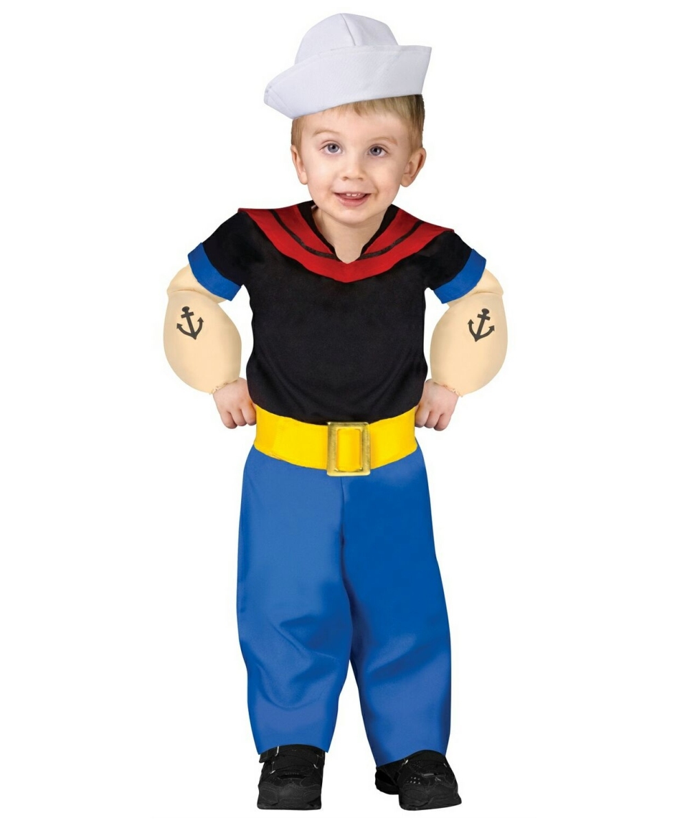  Boys Popeye Baby Costume
