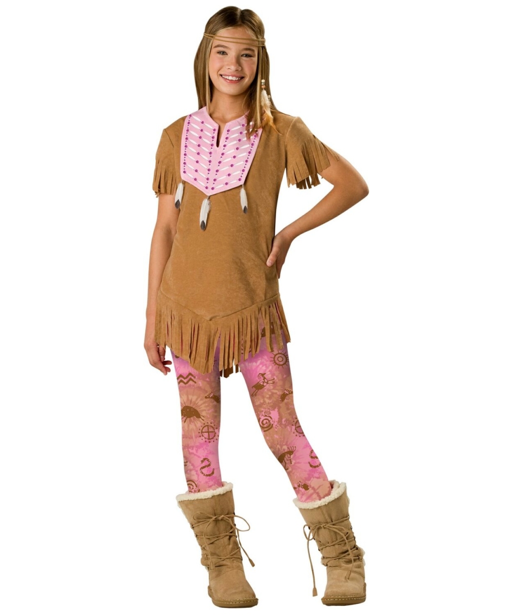  Girls Sassy Squaw Indian Costume