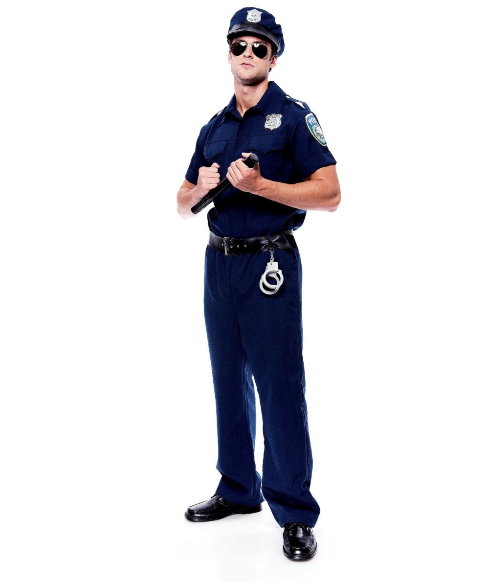  Mens Police Officer Costume
