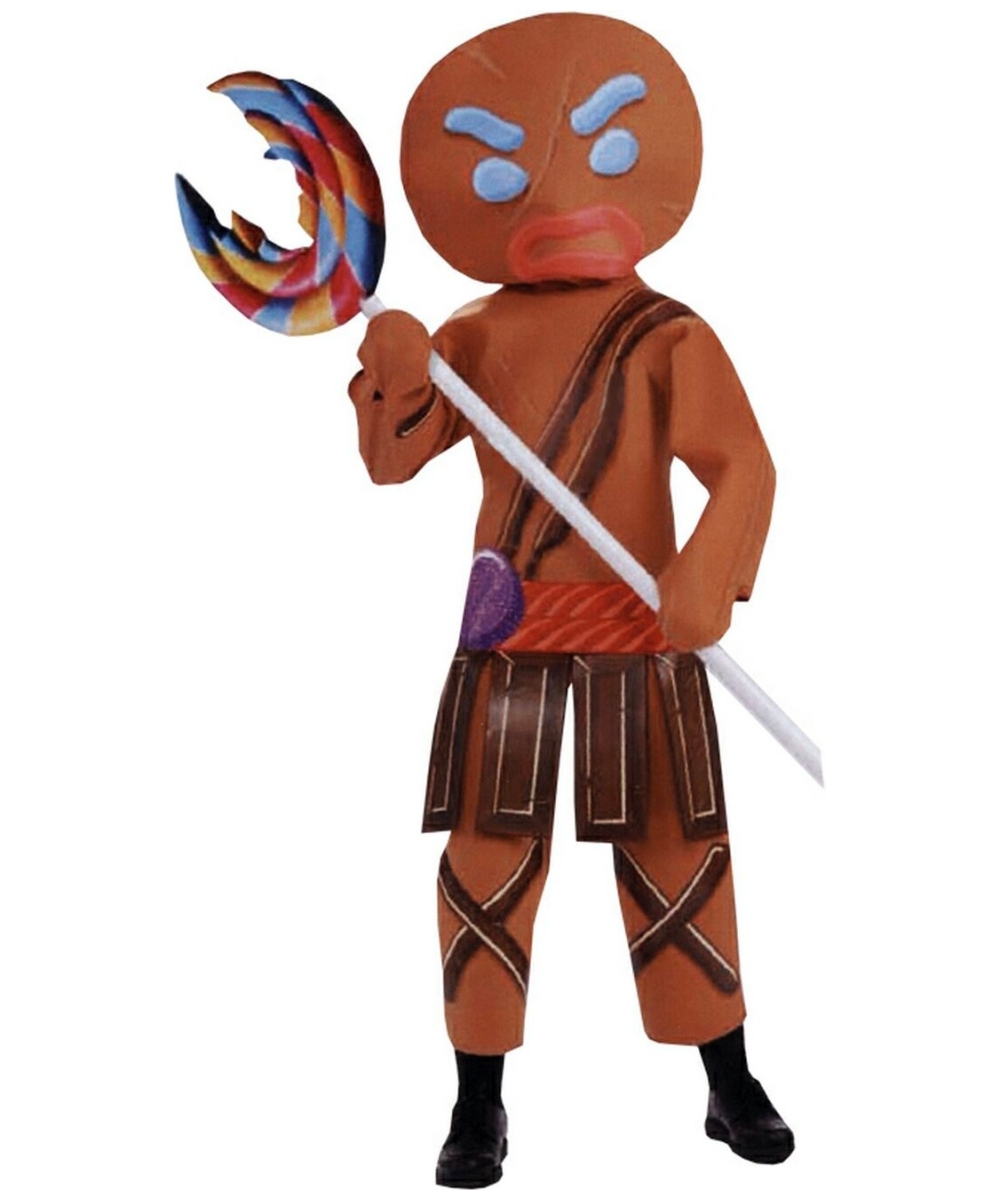 Shrek Gingerbread Warri Adult Costume Men Movie Costumes