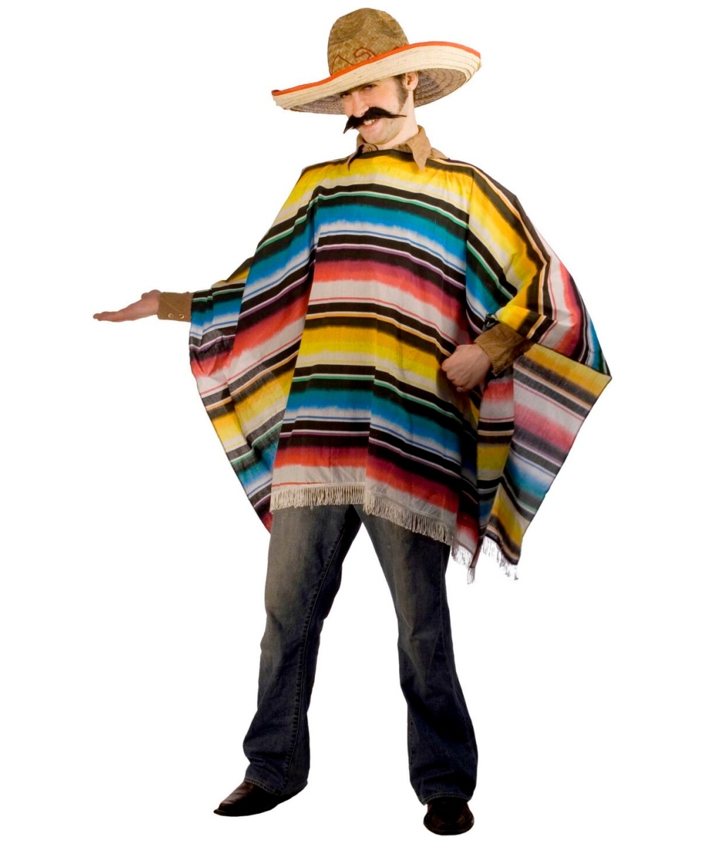  Mexican Serape Sombrero Costume