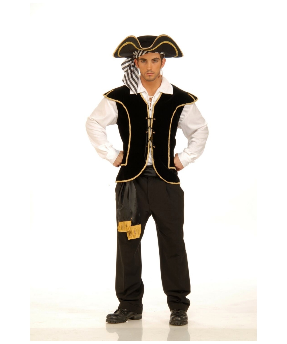  Pirate Vest Male Costume