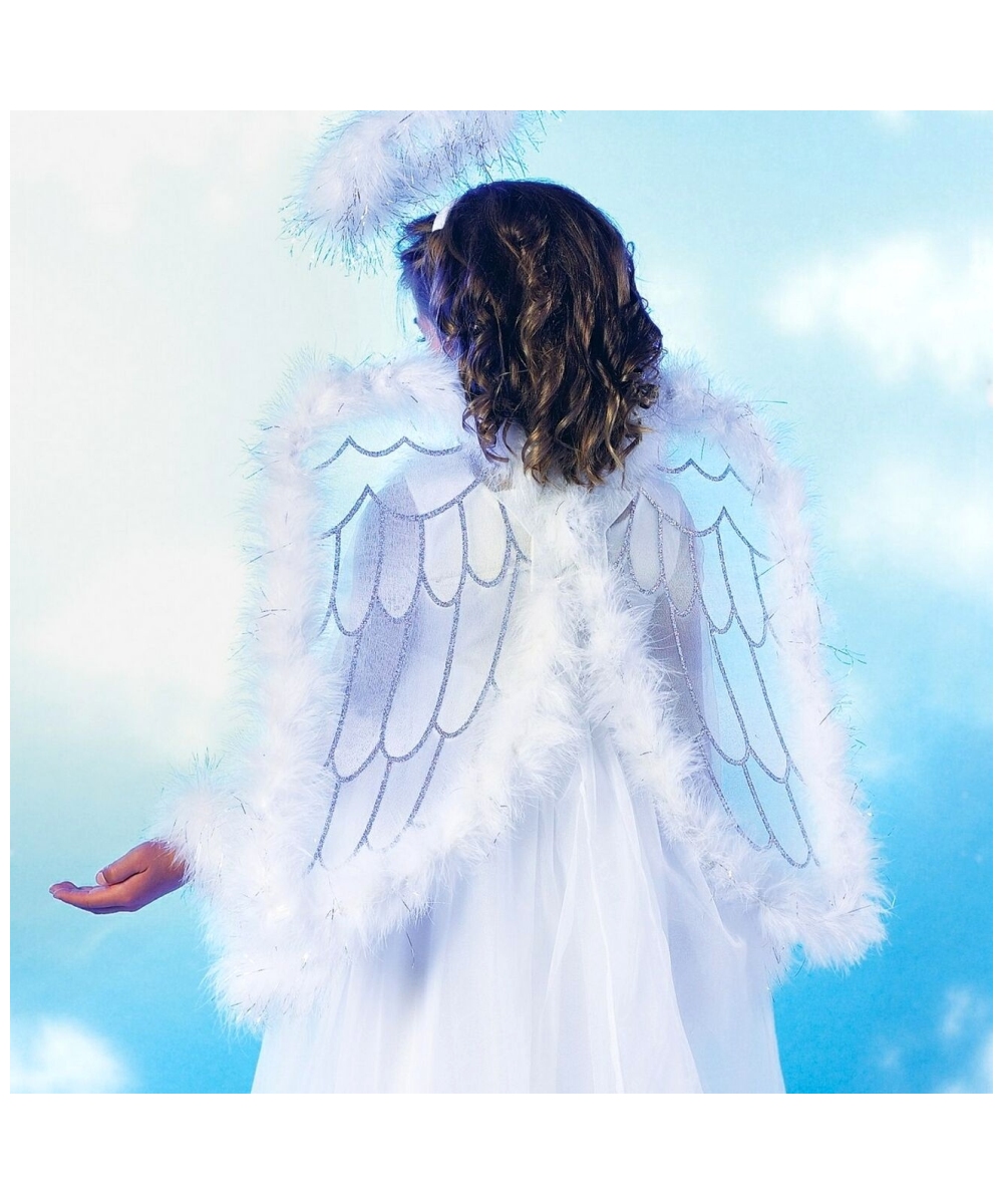  Pretty Angel Wings Kids Costume