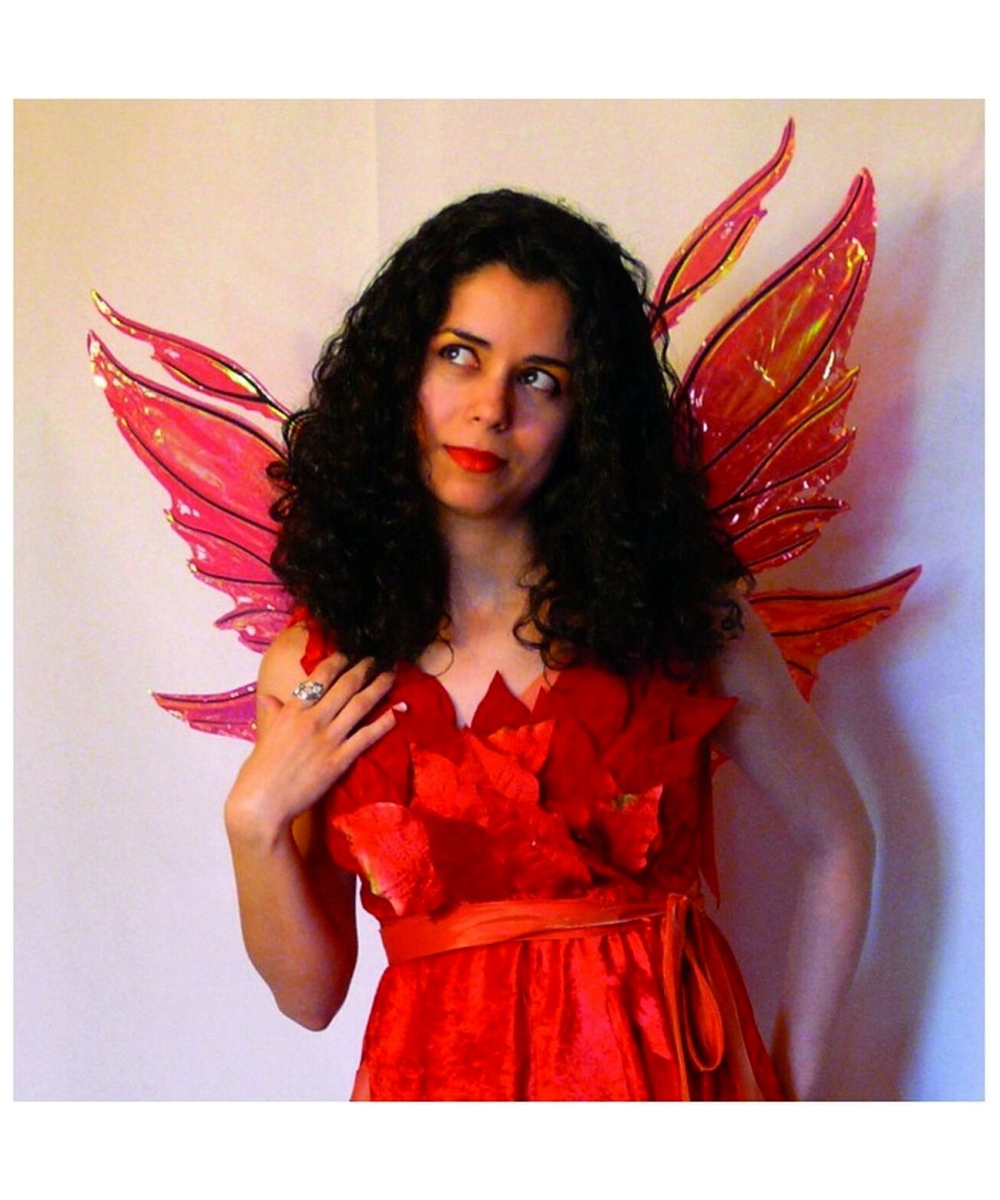  Wings Azarelle Red Wings Costume