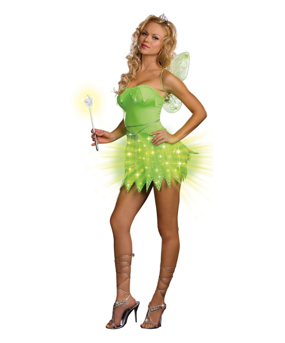 Bright Sprite Costume Adult Fairy Halloween Costumes.