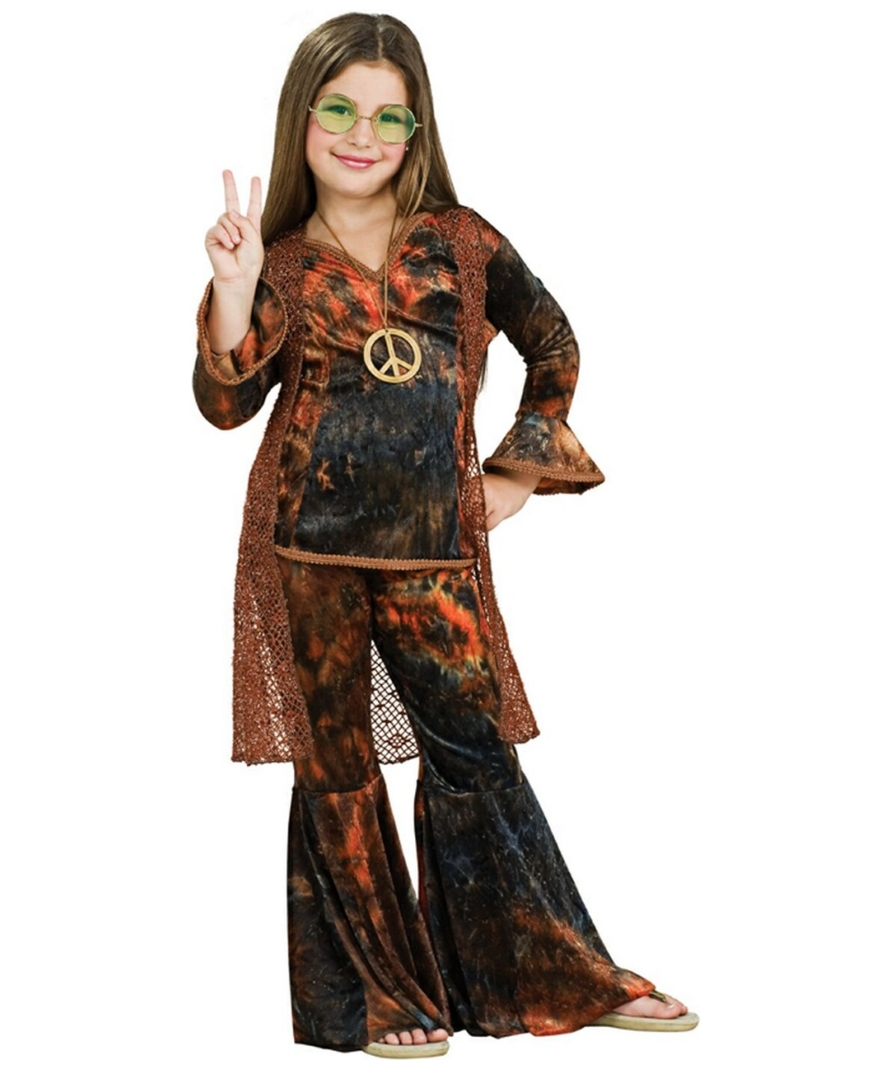  Woodstock Diva Brown Child Costume