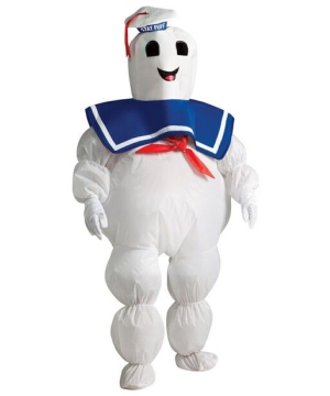 Ghostbusters Stay Puft Marshmallow Man Inflatable Kids Costume