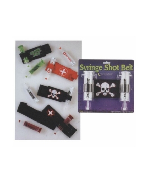 Syringe Shot Belt - Costume Accessory