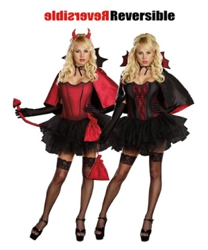 Devils Night Bite Women's Costume