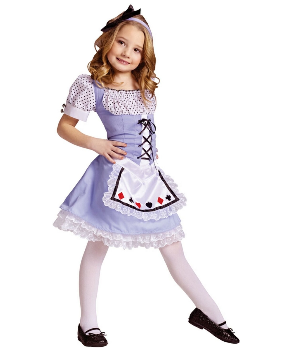  Girls Wonderland Disney Costume