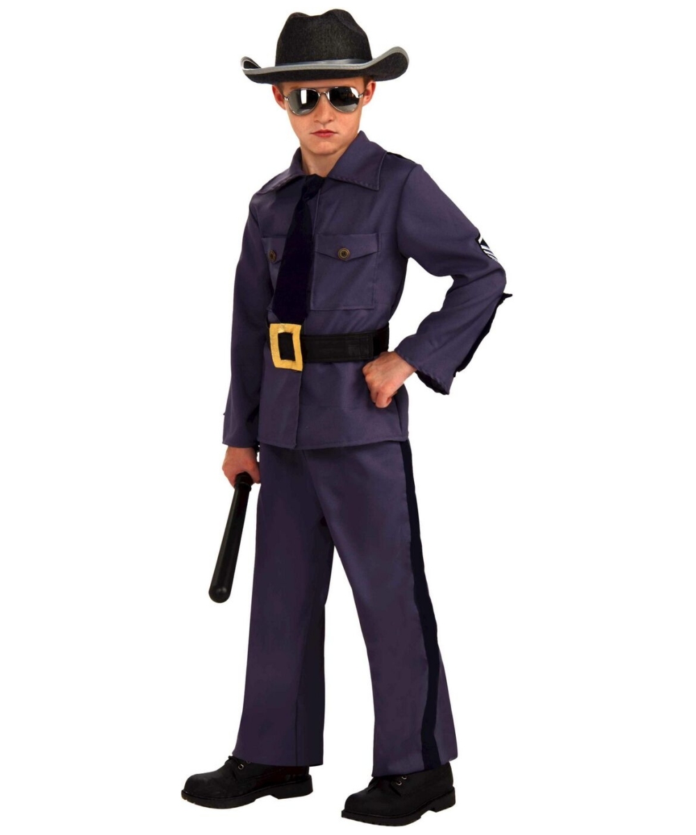  Boys State Trooper Costume