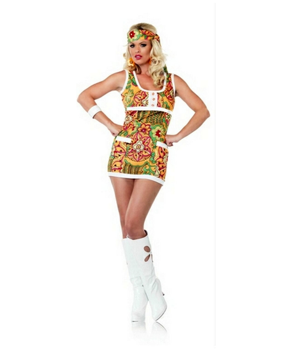  Far Out Hippie Womens Costume