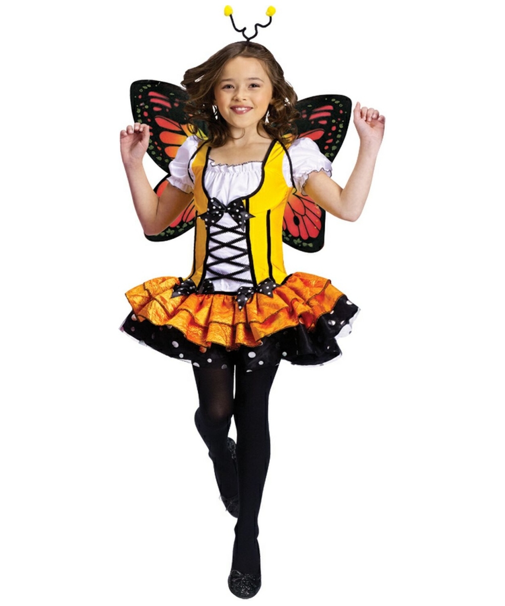  Girls Butterfly Princess Costume
