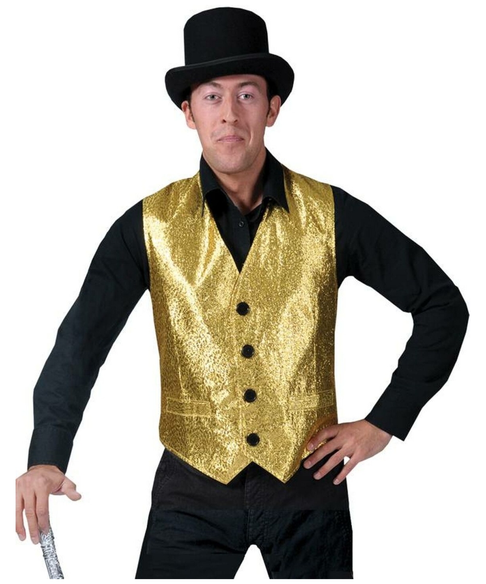  Gold Vest Costume