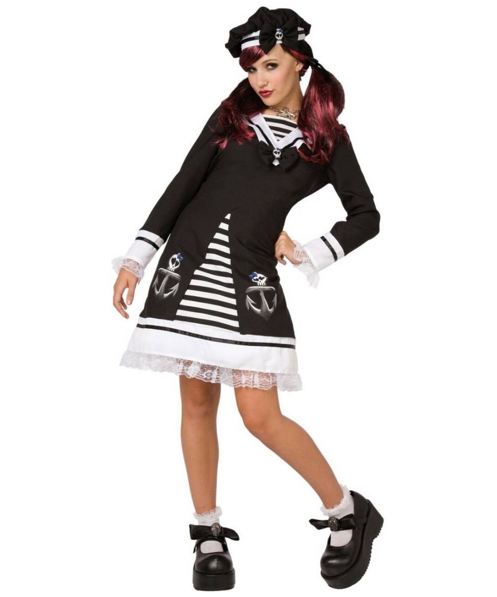  Gothic Sailor Womens Costume