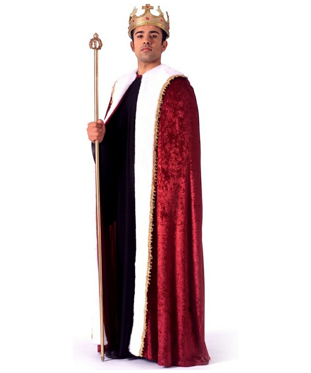  Mens King Robe Costume