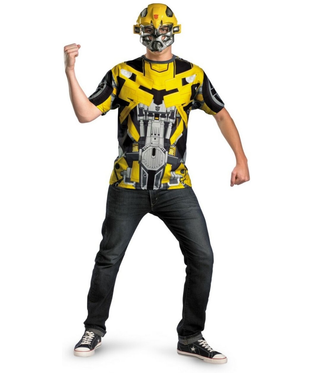  Mens Transformers Bumblebee Costume