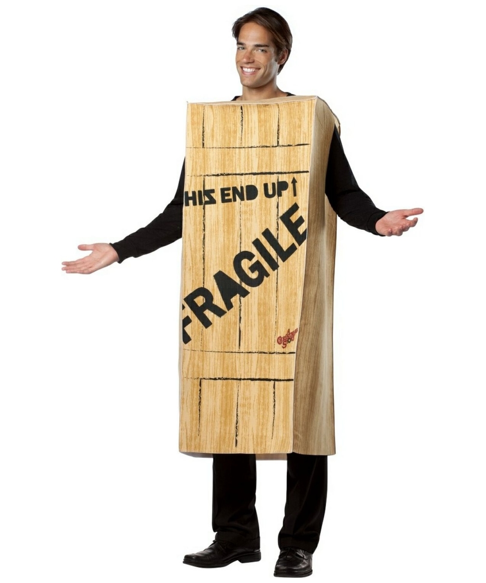  Story Fragile Wooden Crate Costume