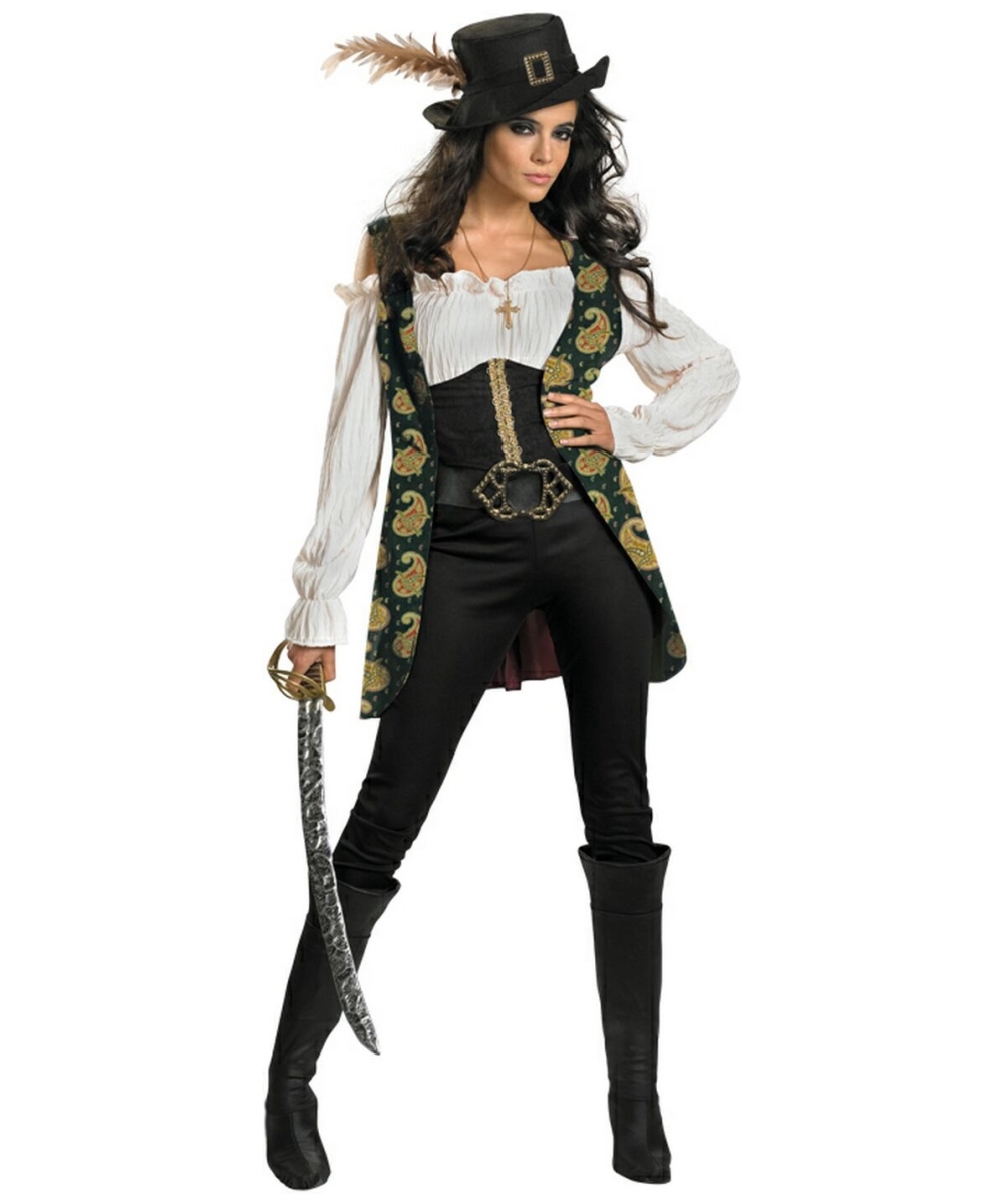  Womens Angelica Pirates Caribbean Costume