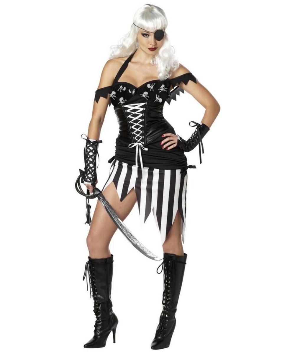  Womens Pirate Mistress Costume