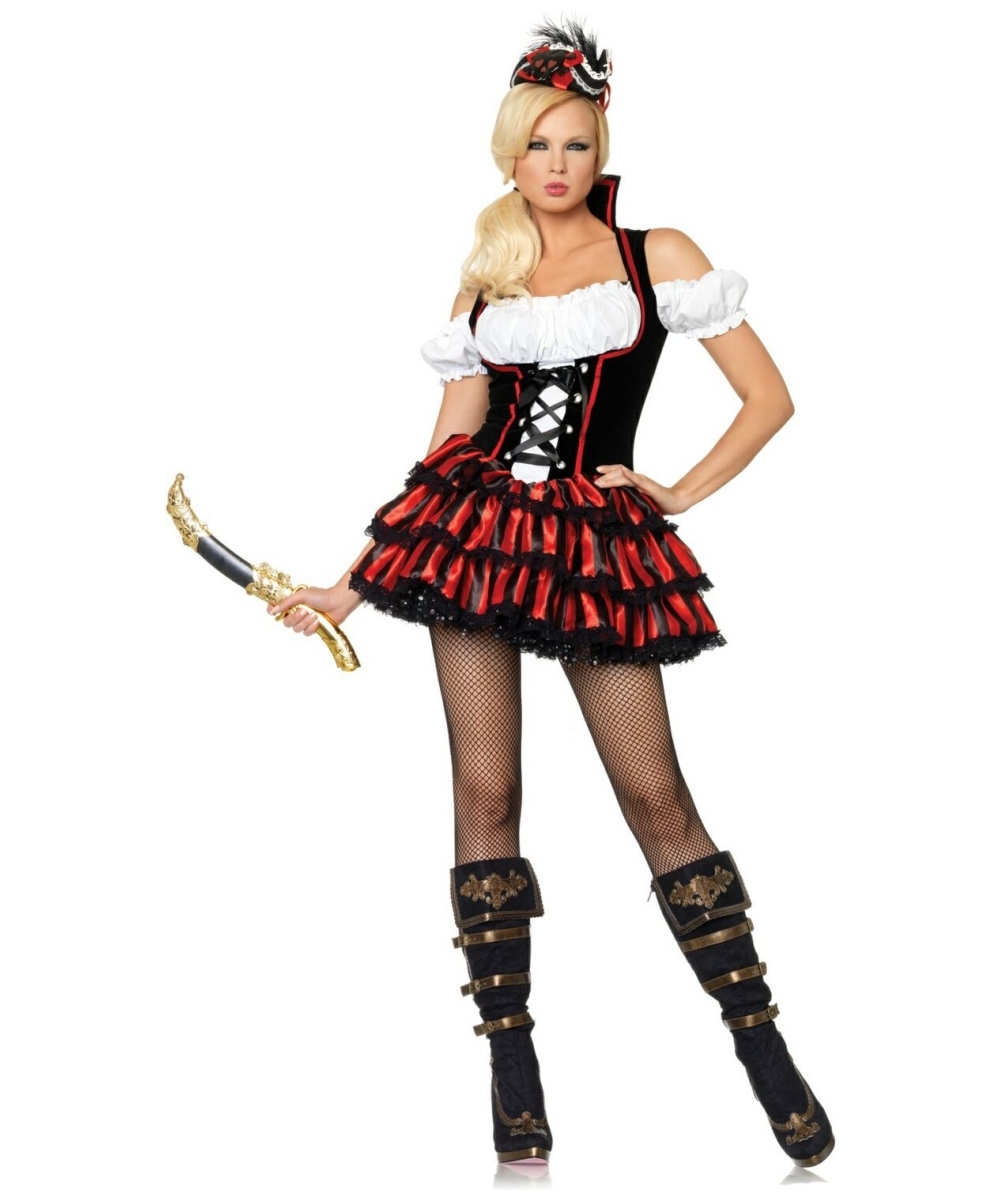 Adult Shipwreck Pirate Sexy Halloween Costume Pirate Costumes
