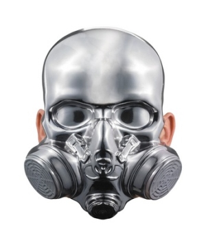 Bio-hazard Chrome Adult Mask