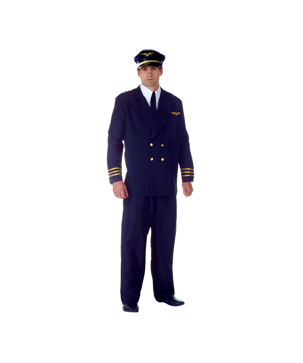  Airline Captain plus size Costume