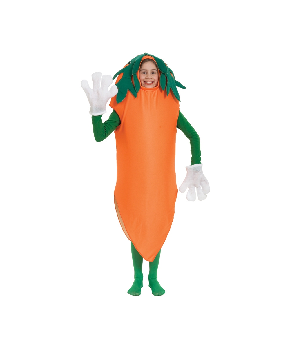  Carrot Kids Costume