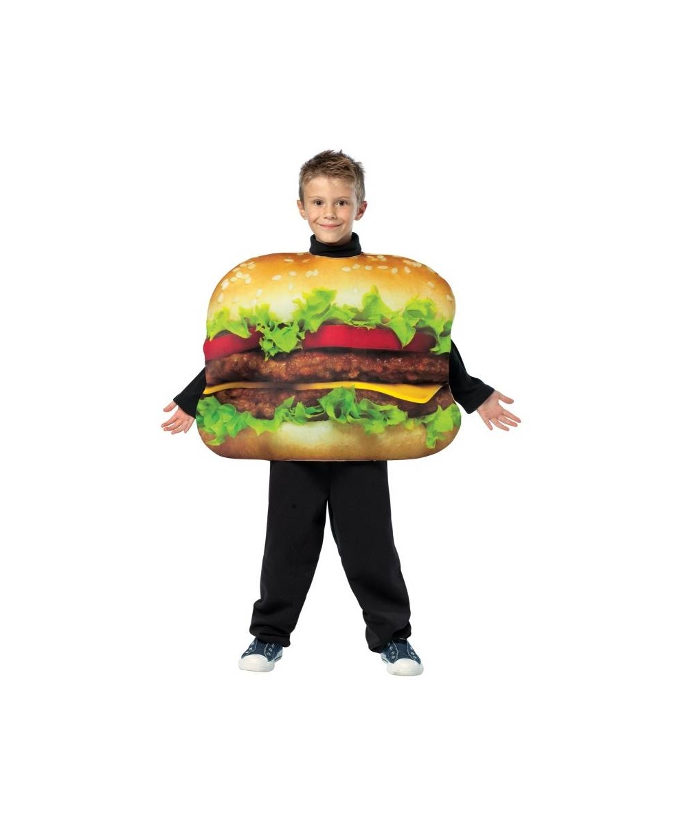  Cheeseburger Kids Costume