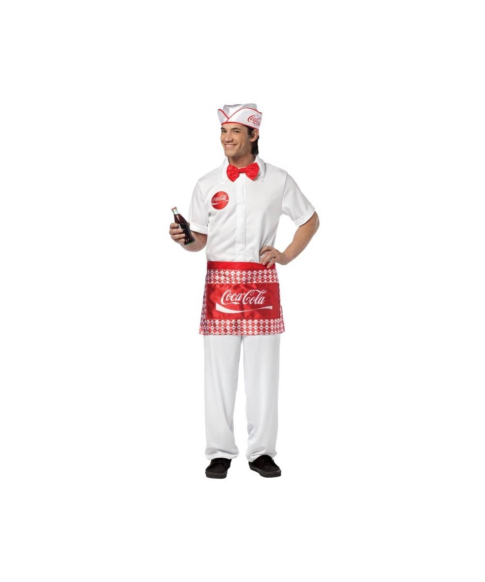  Coca Cola Soda Men Costume