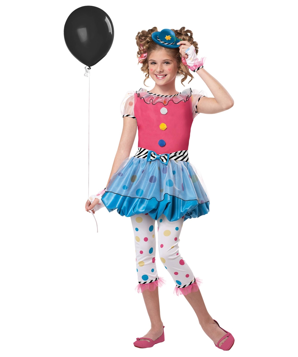  Dotsy Clown Kids Costume