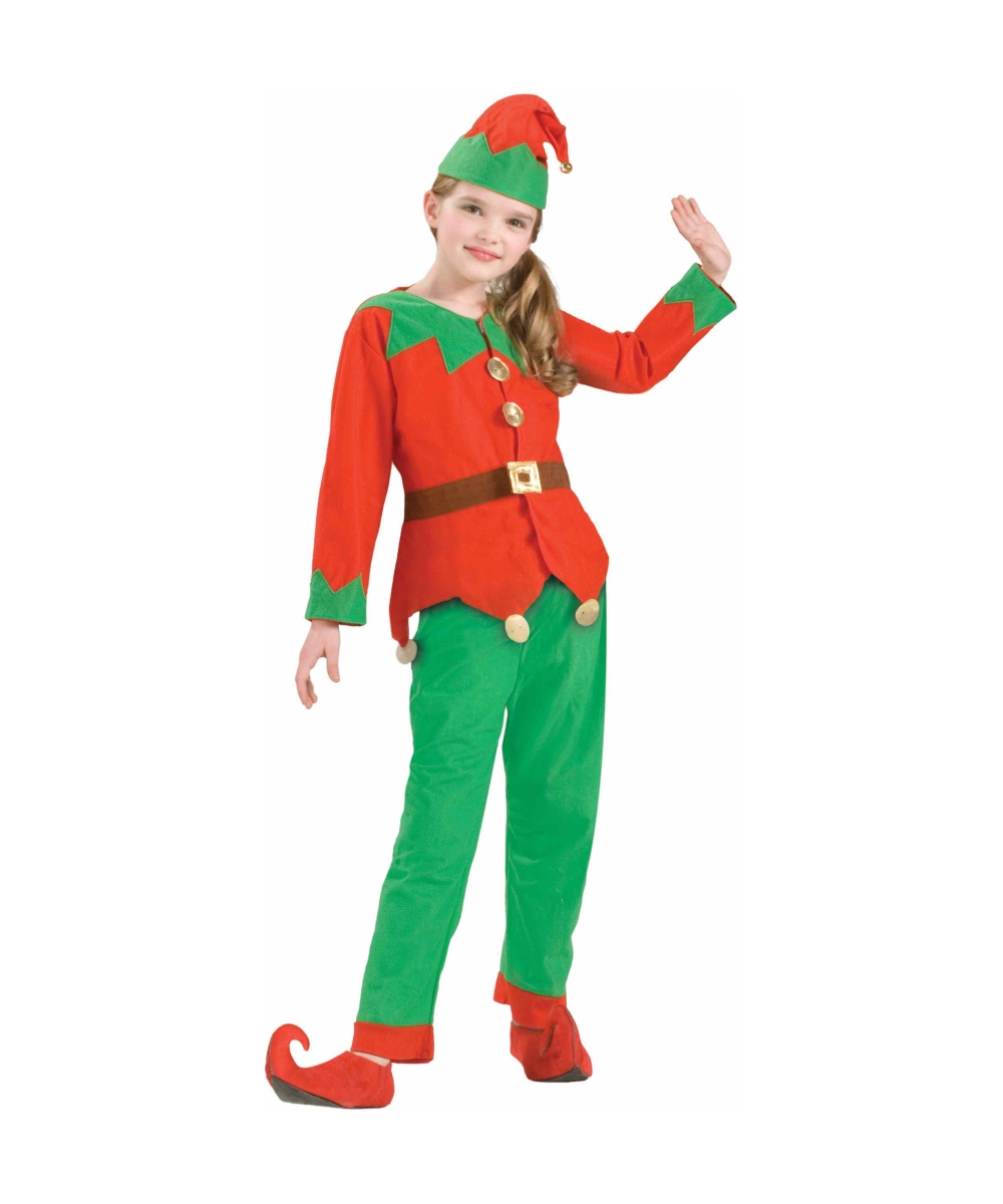  Elf Kids Costume