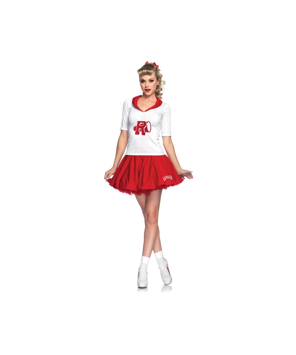  Grease Cheerleader Women Costume
