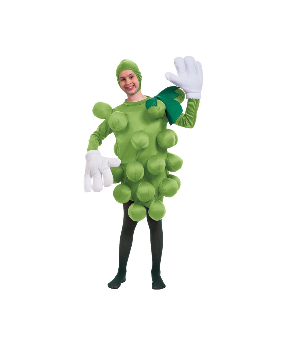  Green Grapes Kids Costume