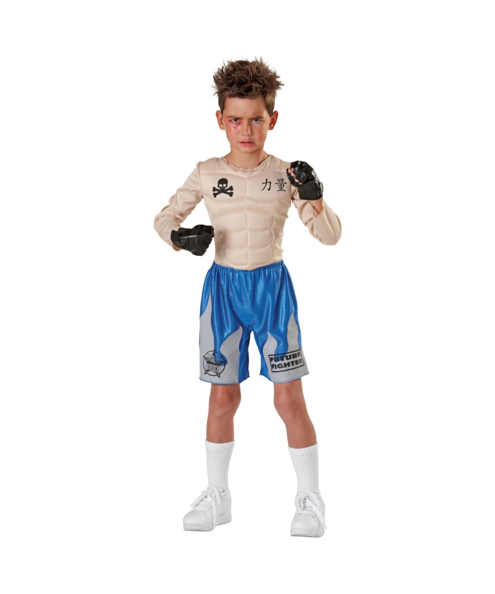  Impact Punch Fighter Kids Costume