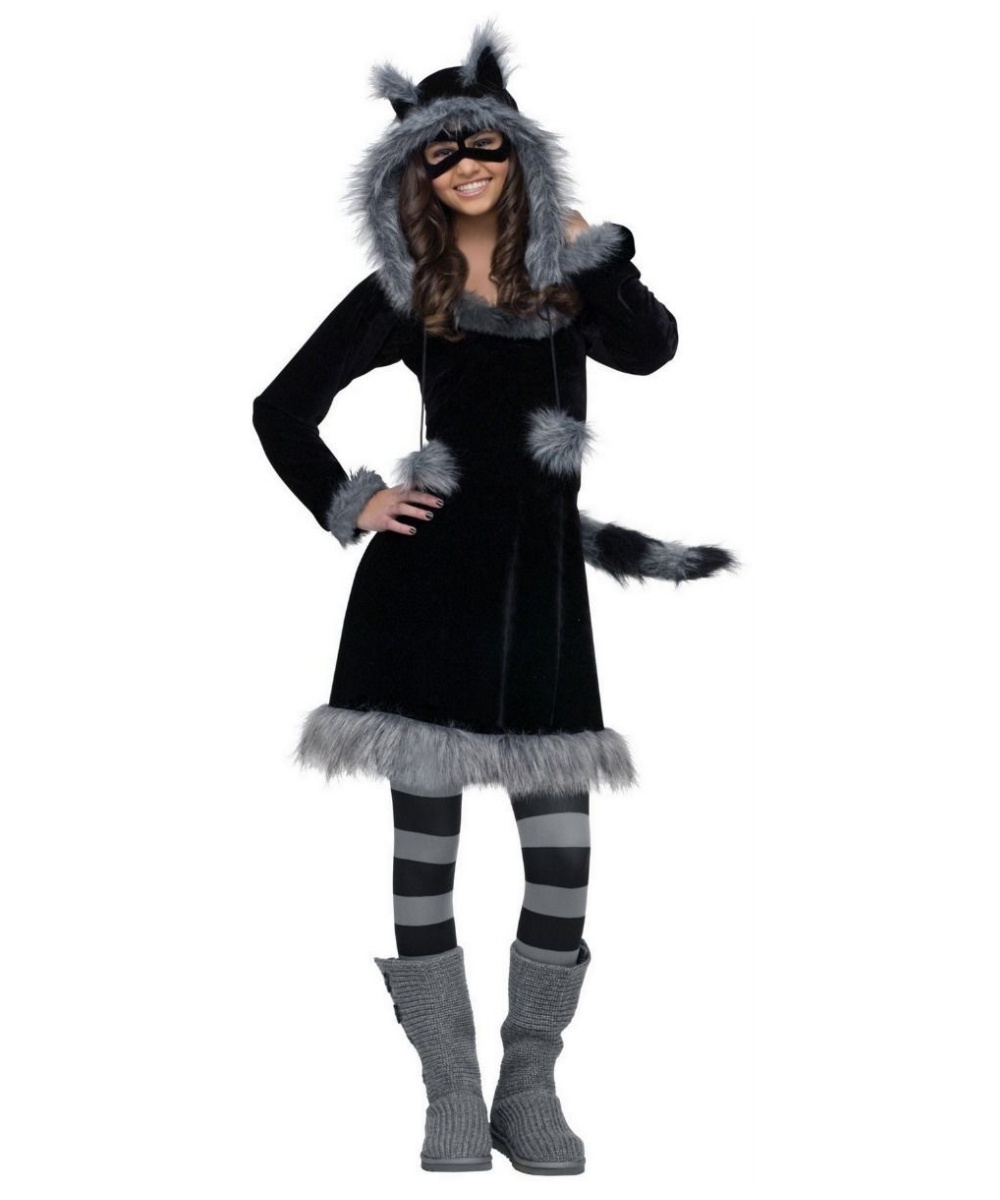  Kids Raccoon Costume