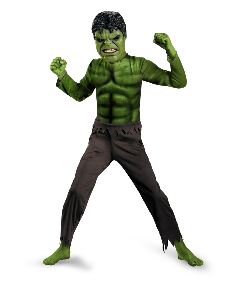  Kis Avengers Hulk Costume