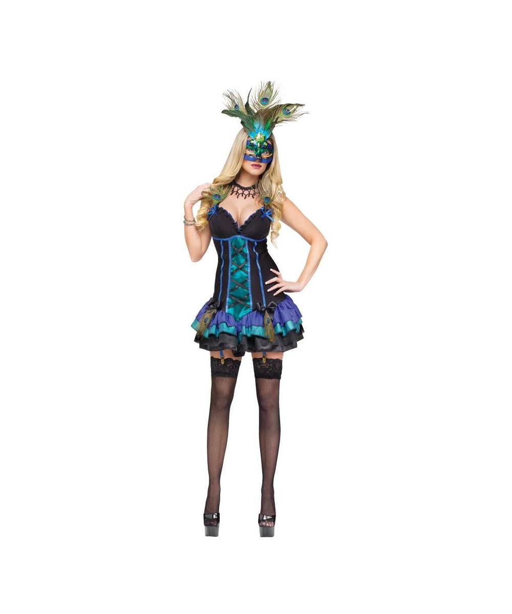  Midnight Peacock Women Costume